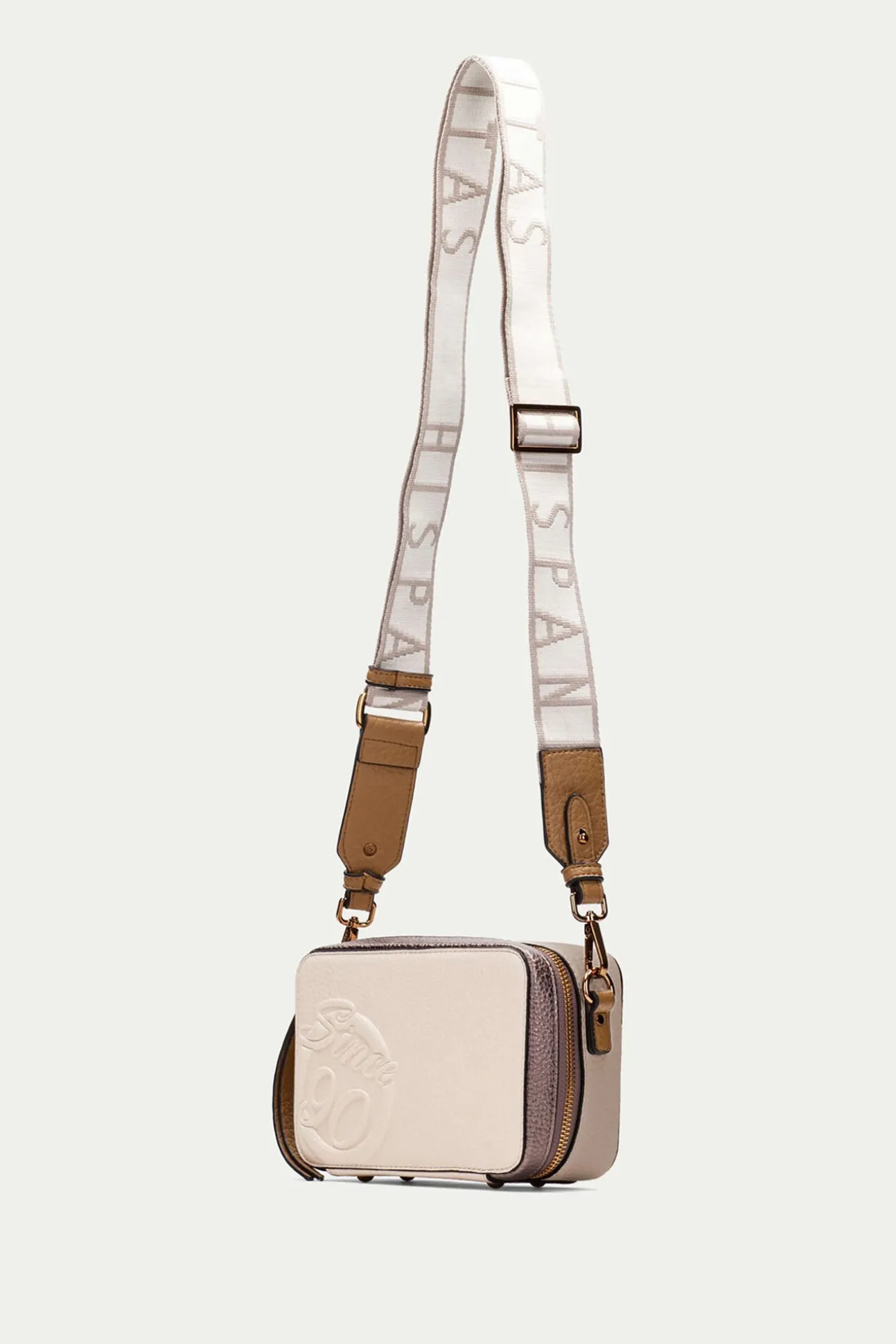 Bolso bandolera cremallera since 90