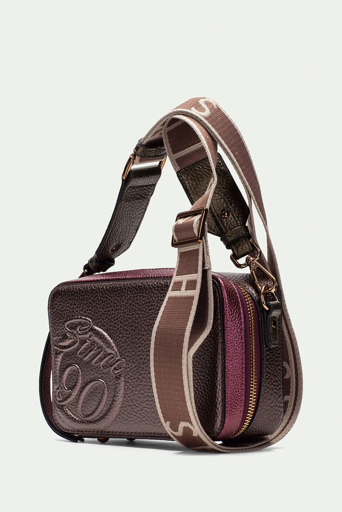 Bolso bandolera cremallera since 90