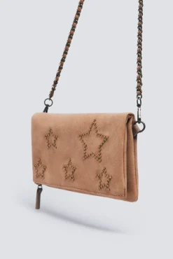Bolso bandolera estrellas tachas
