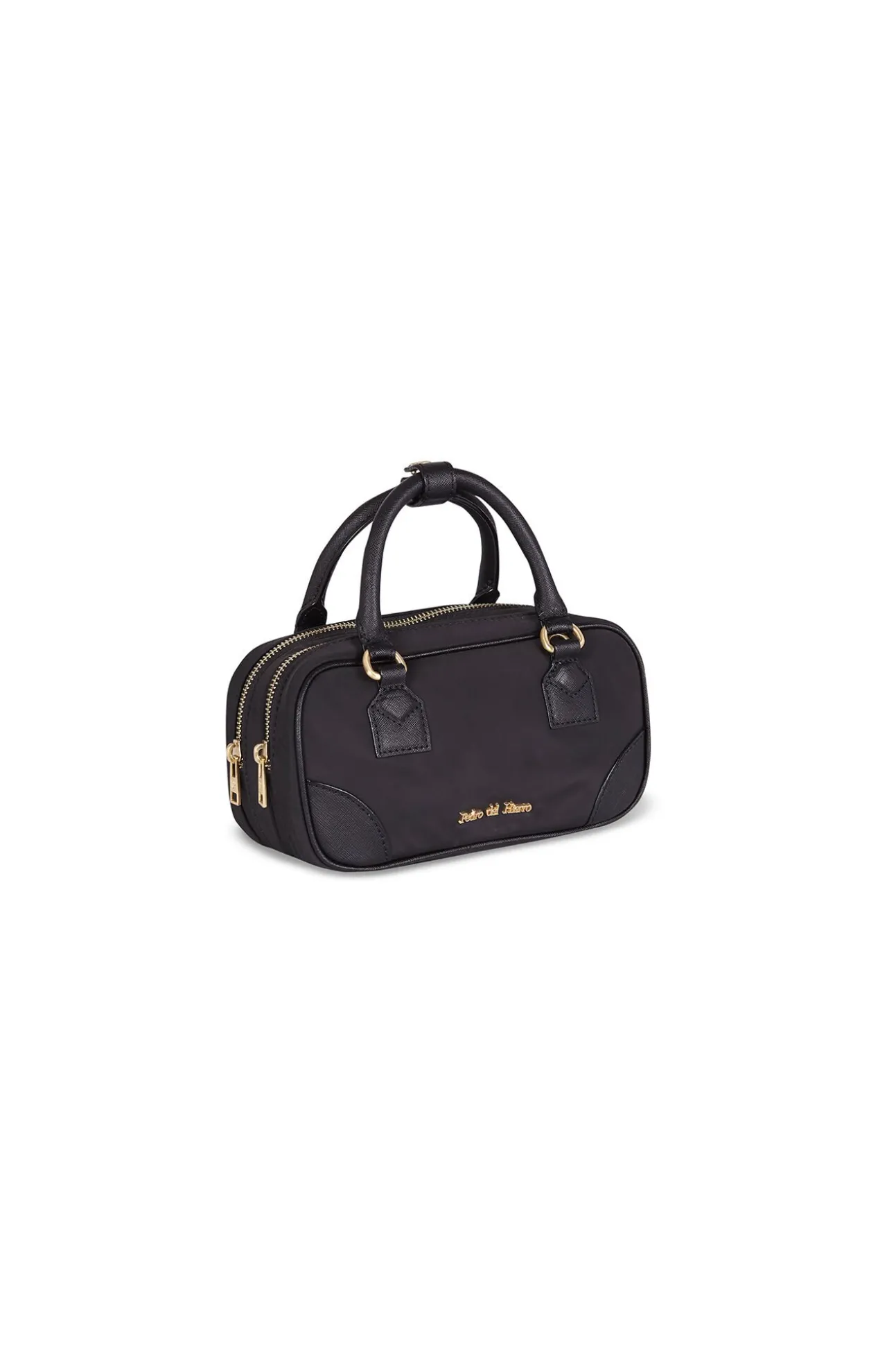 Bolso bandolera nylon cremalleras