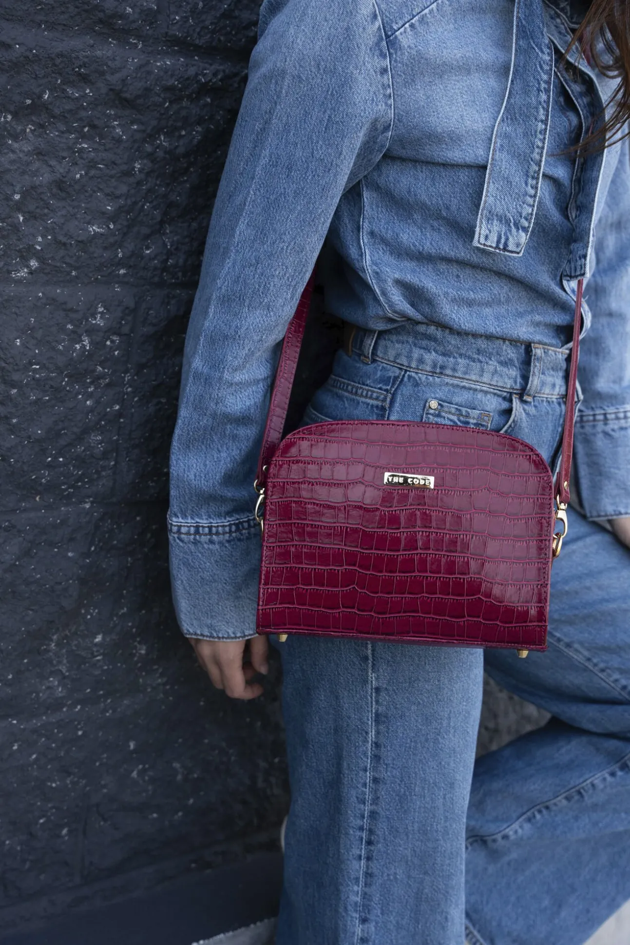 Bolso Casandra piel frambuesa