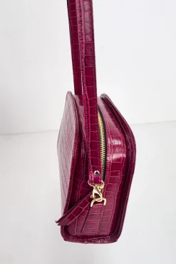 Bolso Casandra piel frambuesa