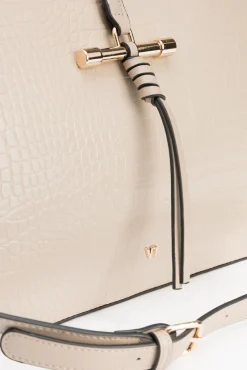 Bolso City con Efecto Cocodrilo