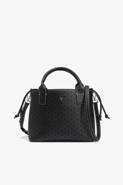 Bolso city efecto piel perforada