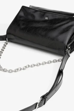 Bolso con Efecto Piel y Cadena