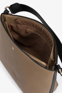 Bolso de Hombro con Aros Metálicos