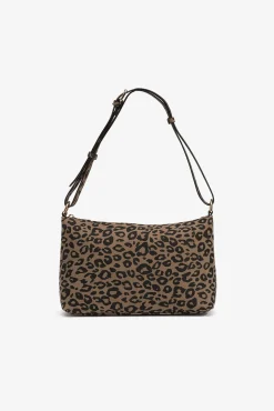 Bolso efecto ante estampado