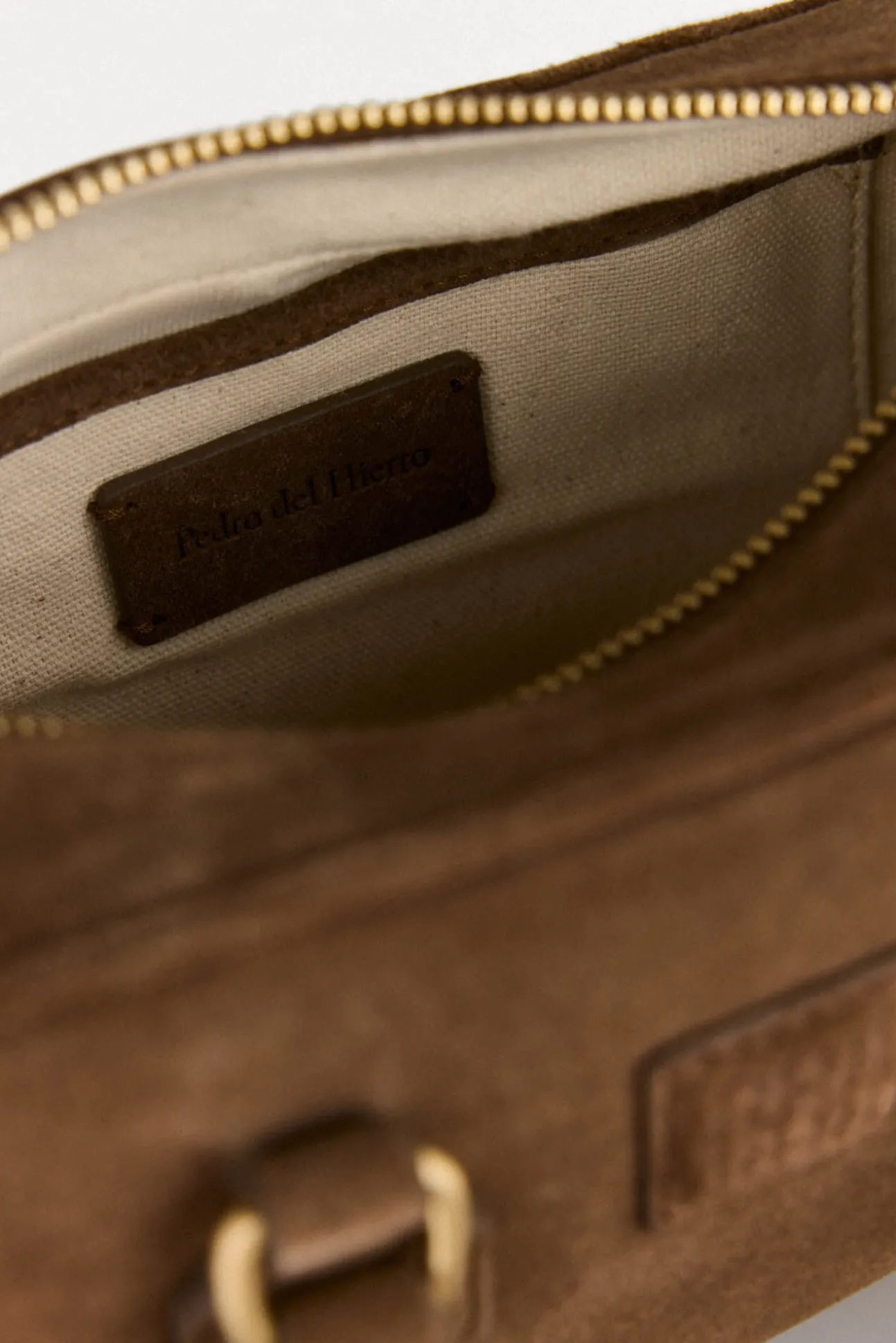 Bolso mini bowling bandolera en piel