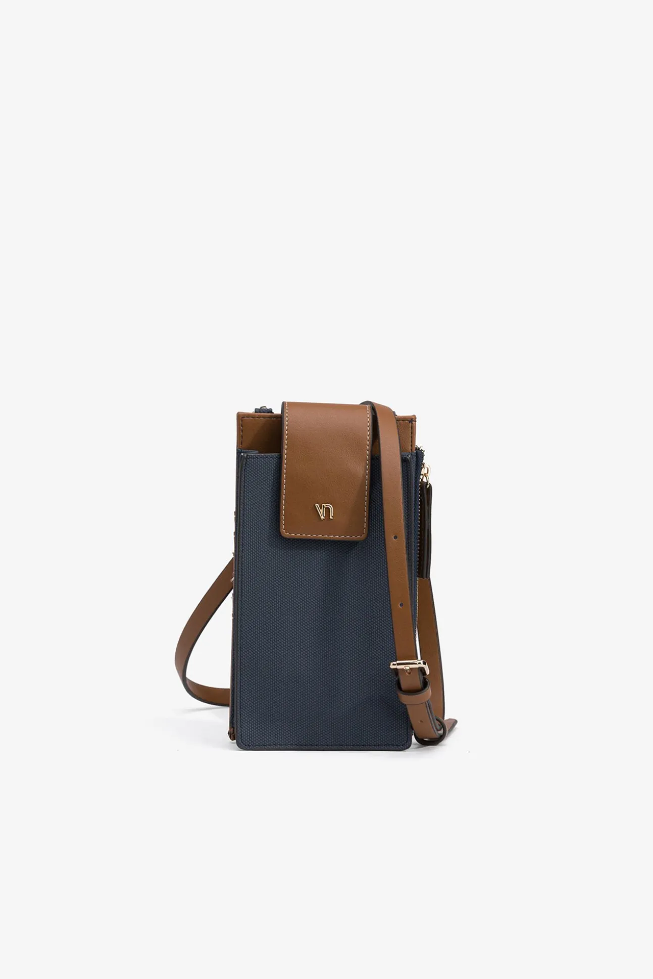 Bolso para teléfono texturizado