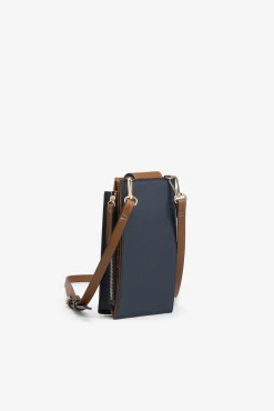 Bolso para teléfono texturizado