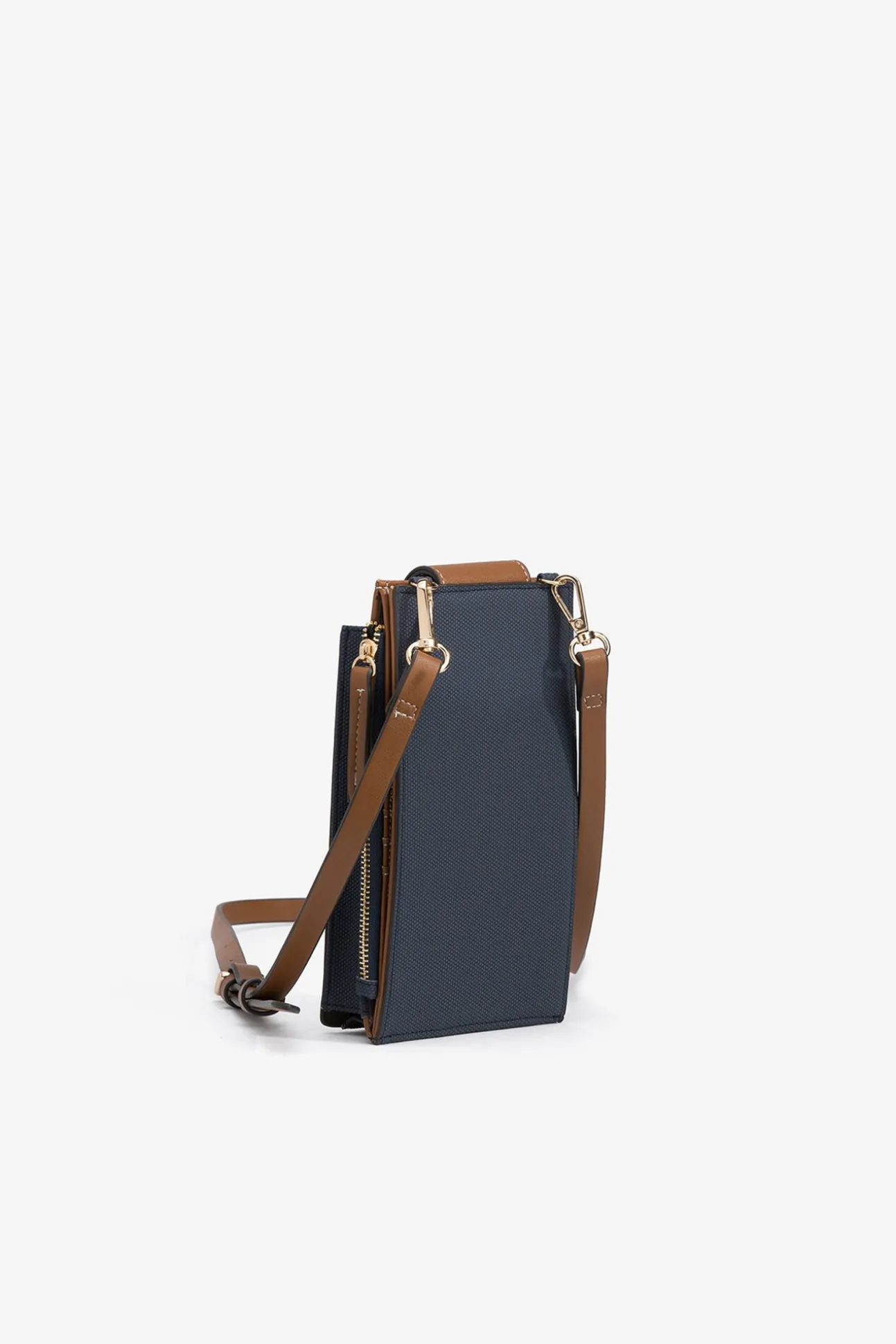 Bolso para teléfono texturizado