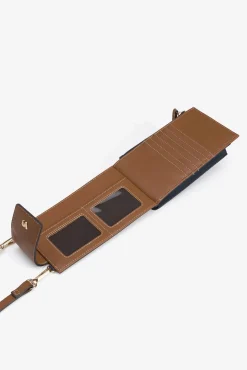 Bolso para teléfono texturizado