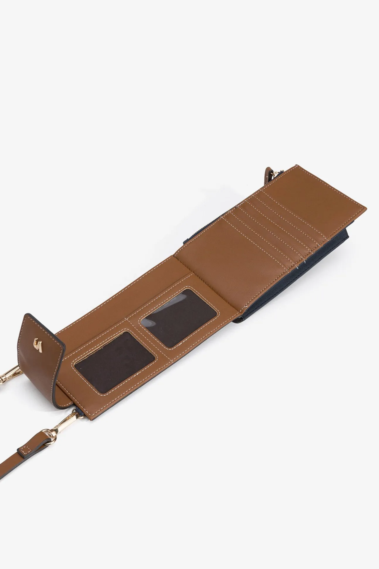 Bolso para teléfono texturizado