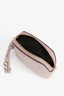 Bolso Pequeño Efecto Piel Metálico