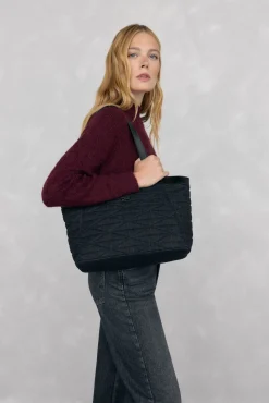 Bolso shopper acolchado