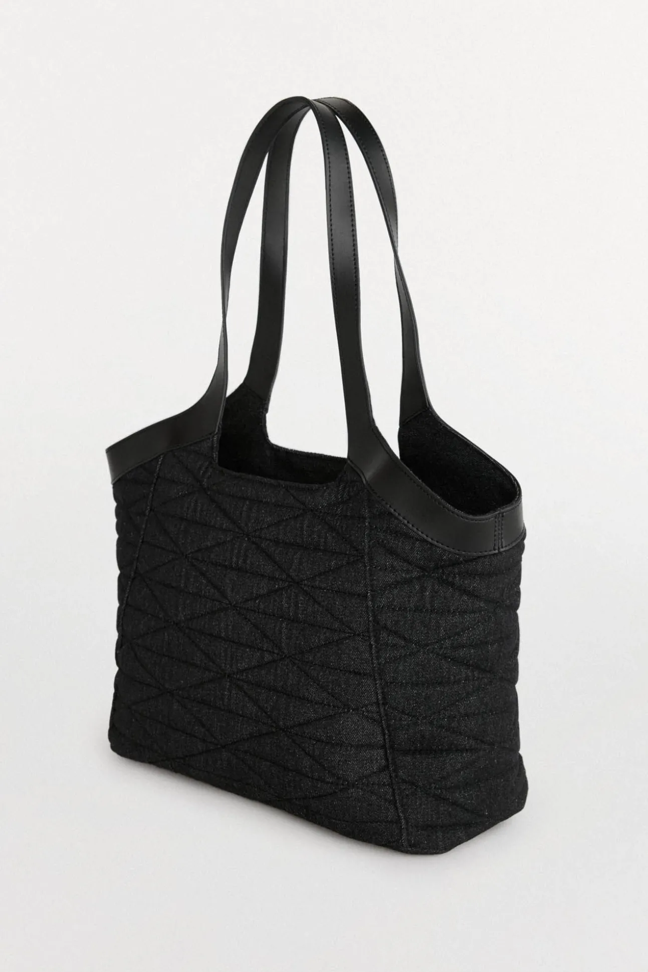 Bolso shopper acolchado