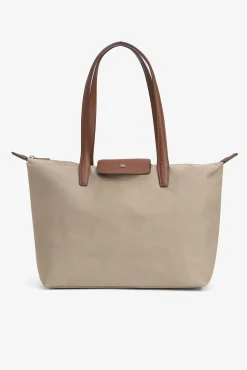 Bolso Shopper de Nailon Combinado