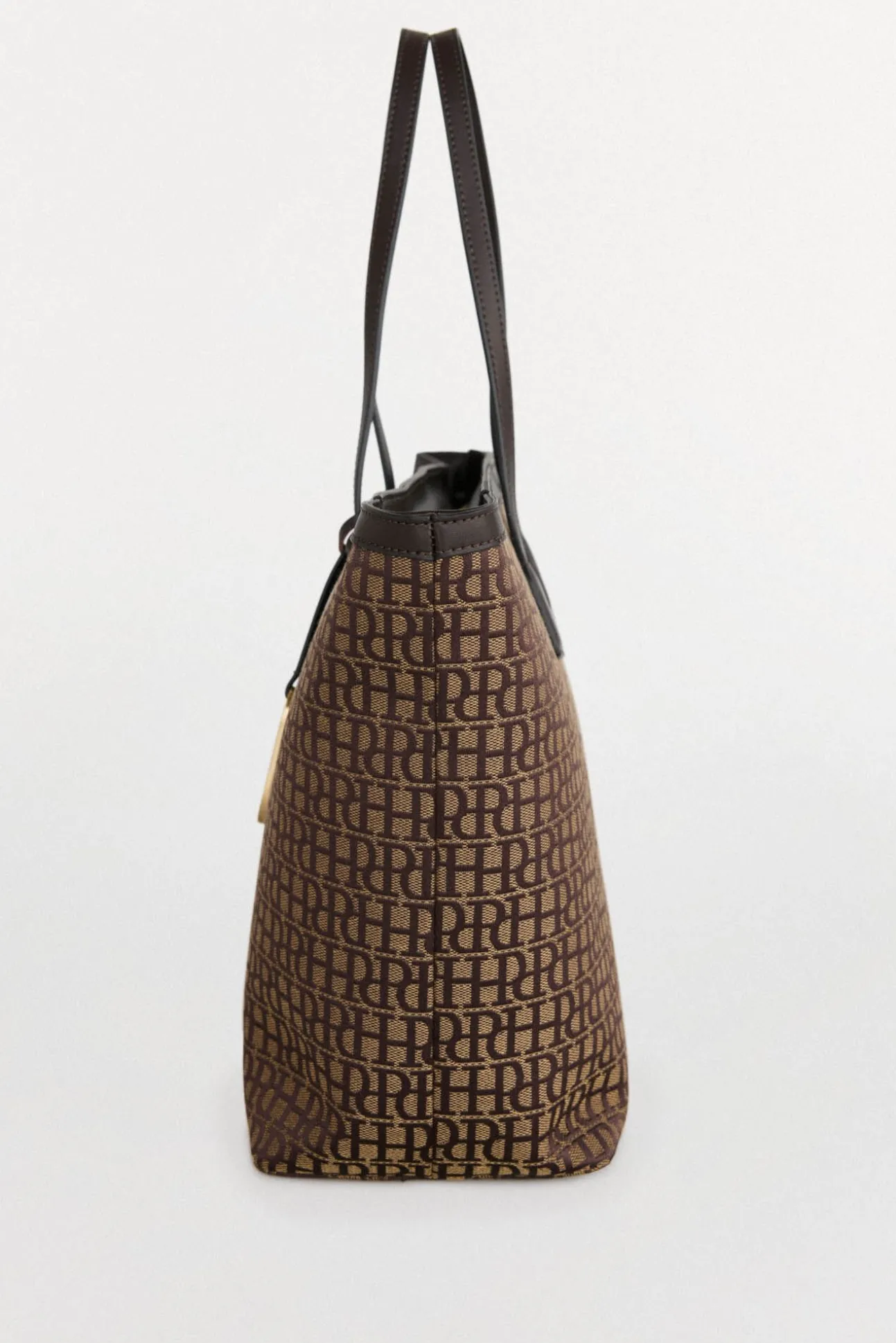 Bolso shopper en jacquard