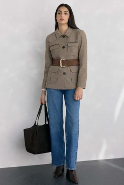 Bolso shopper serraje