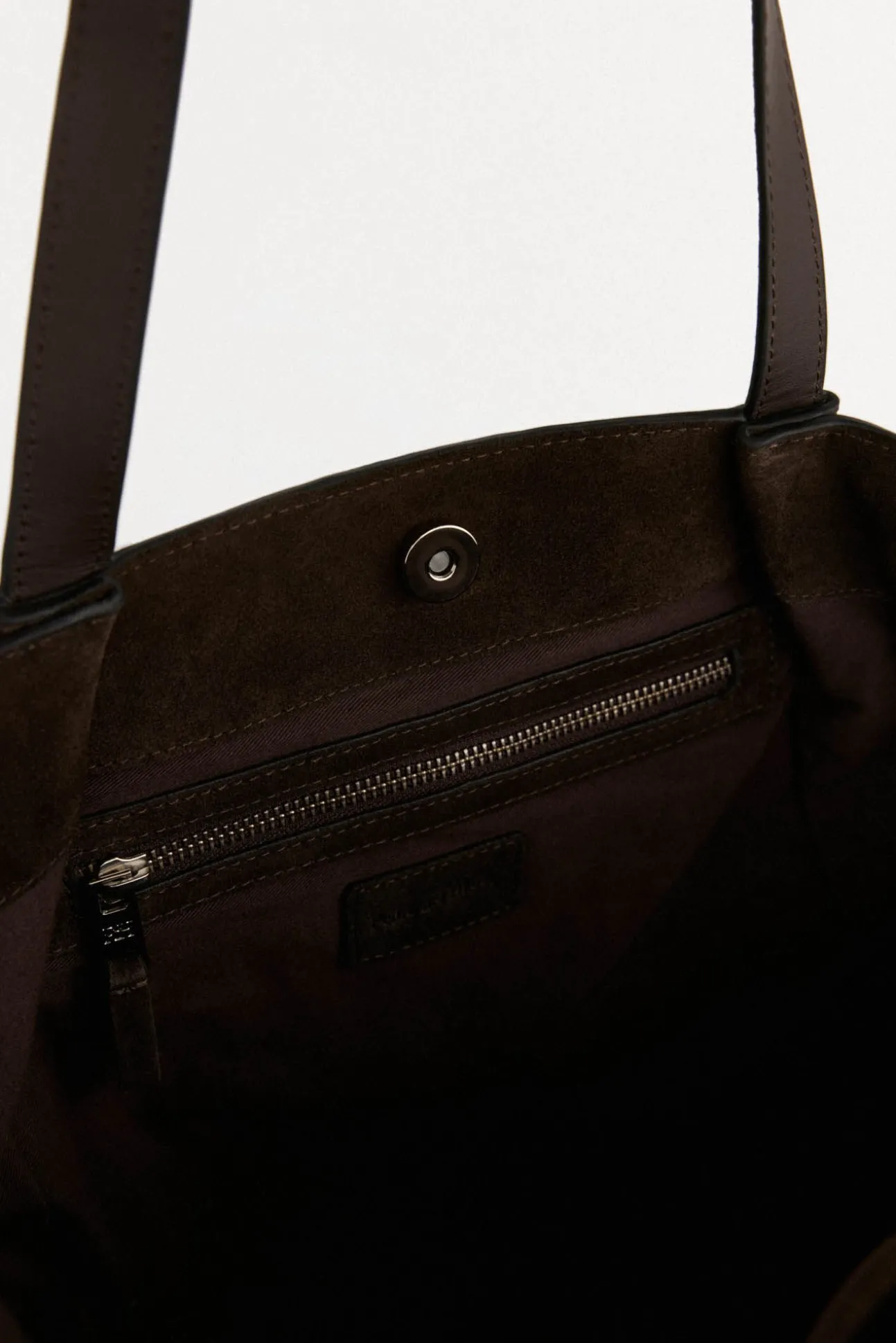 Bolso shopper serraje