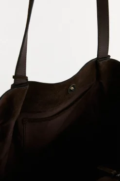 Bolso shopper serraje
