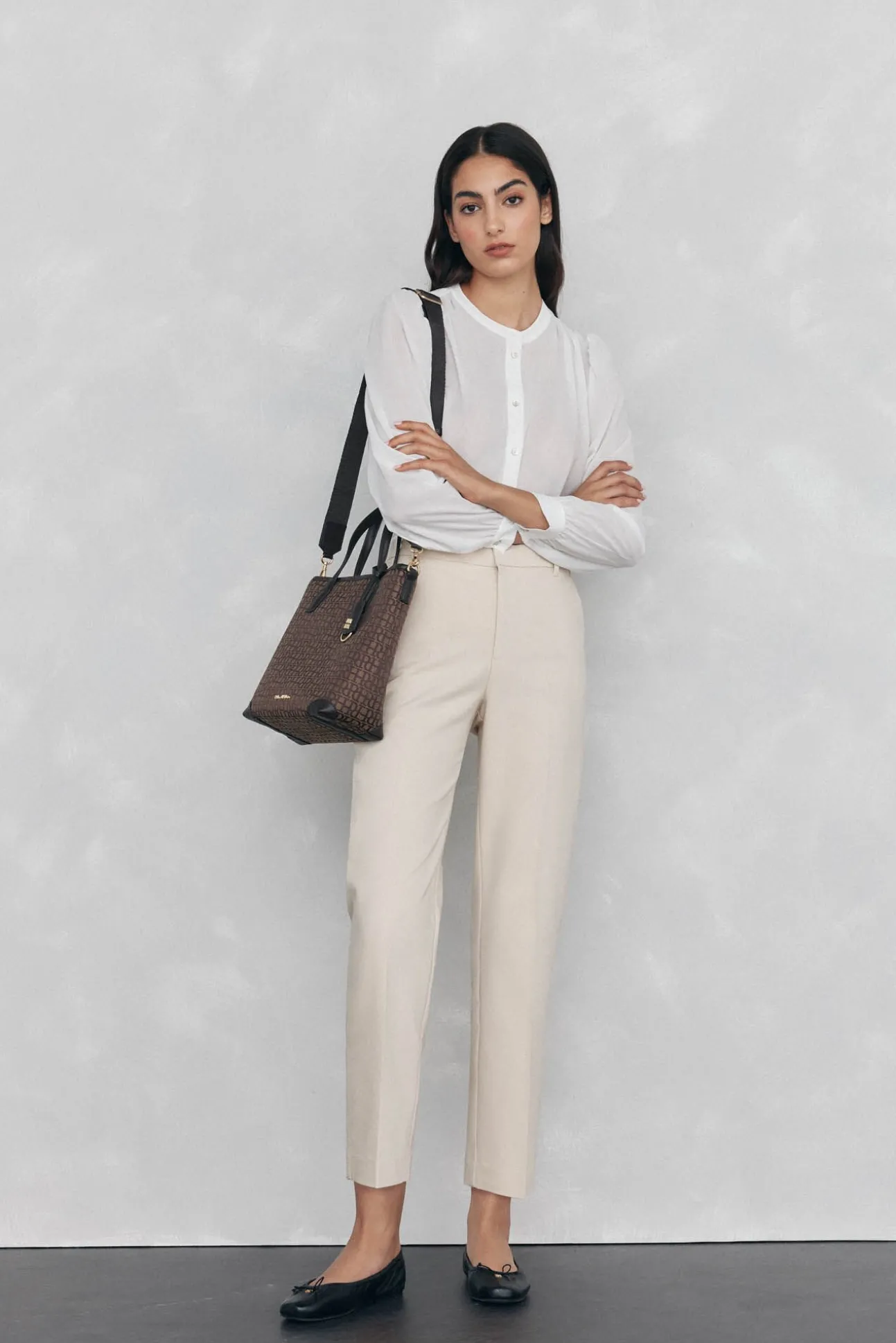 Bolso tote en jacquard