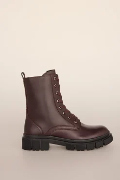Bota combat piel