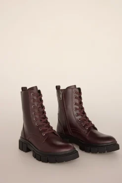 Bota combat piel