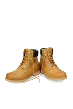 Bota de hombre en piel napa