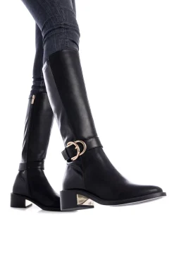 Bota mosquetera polipiel