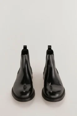 Bota piel gomas laterales