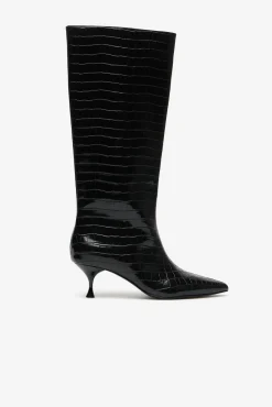 Bota tacón kitten efecto coco