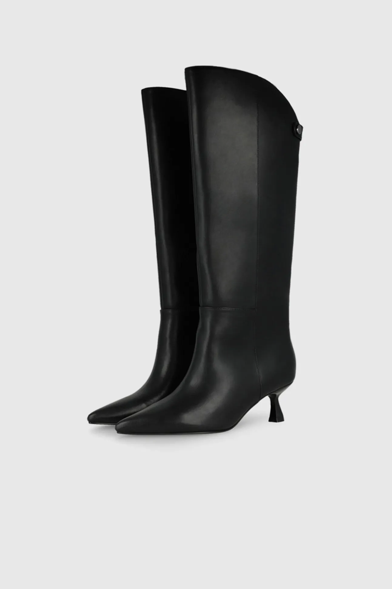 Botas altas con caña ancha