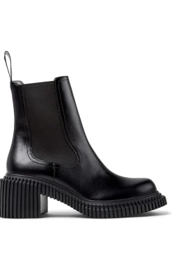 Botas de media caña de piel