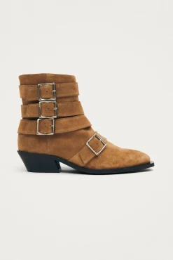 Botines de cuero Eras Suede