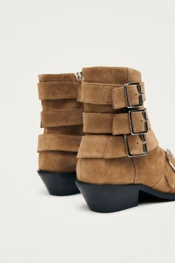 Botines de cuero Eras Suede