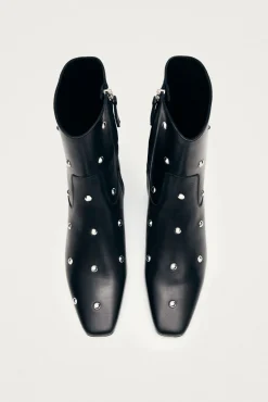Botines de cuero Nash Studs