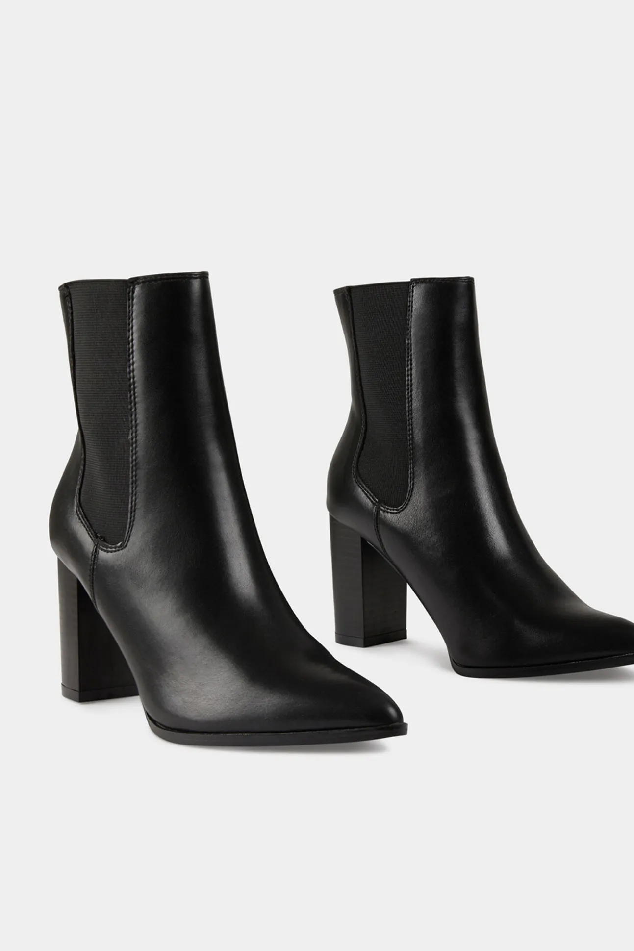 Botines elásticos de tacones