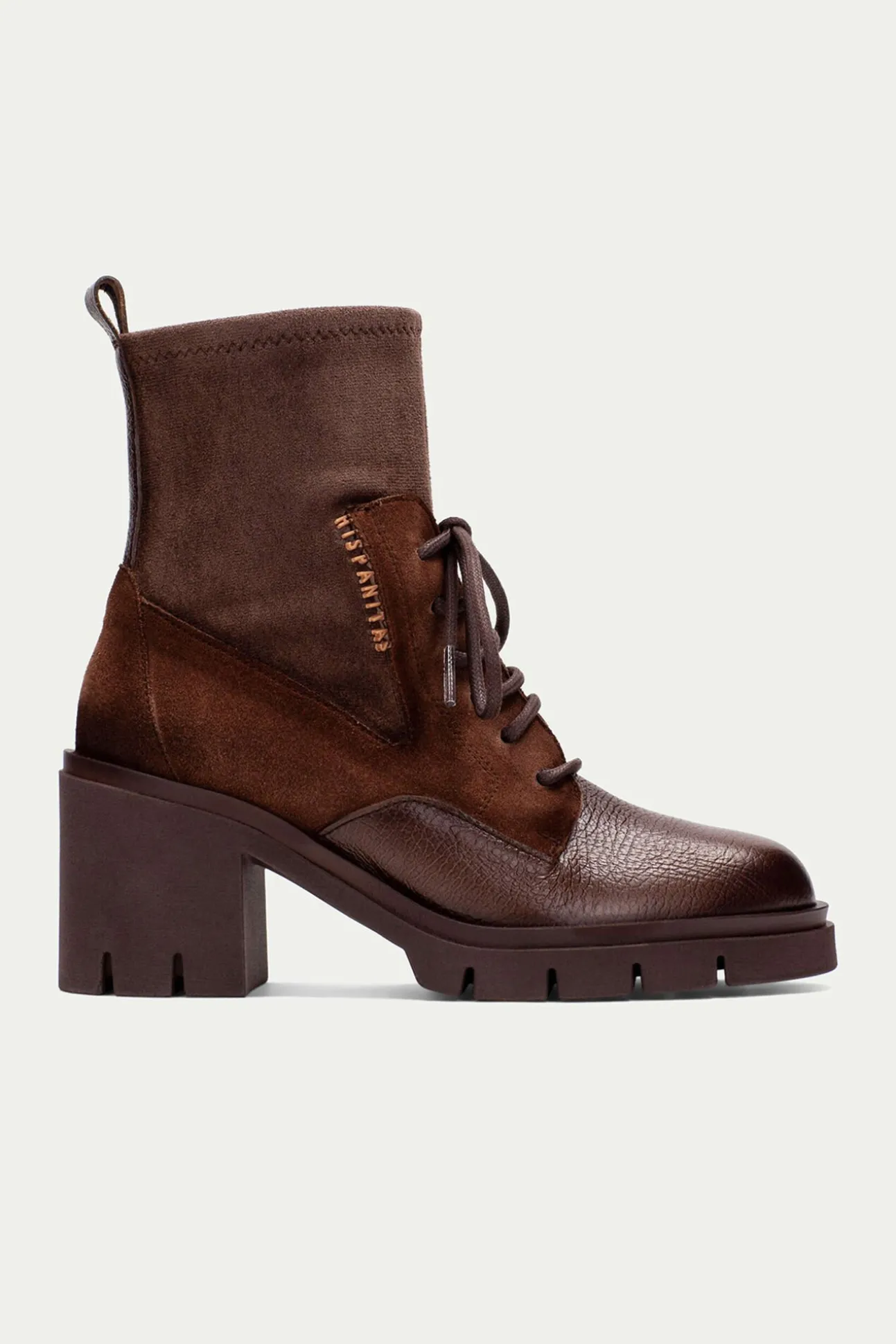 Botín acordonado piso track ZURICH