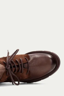 Botín acordonado piso track ZURICH