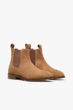 Botín chelsea serraje