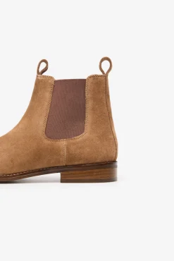 Botín chelsea serraje