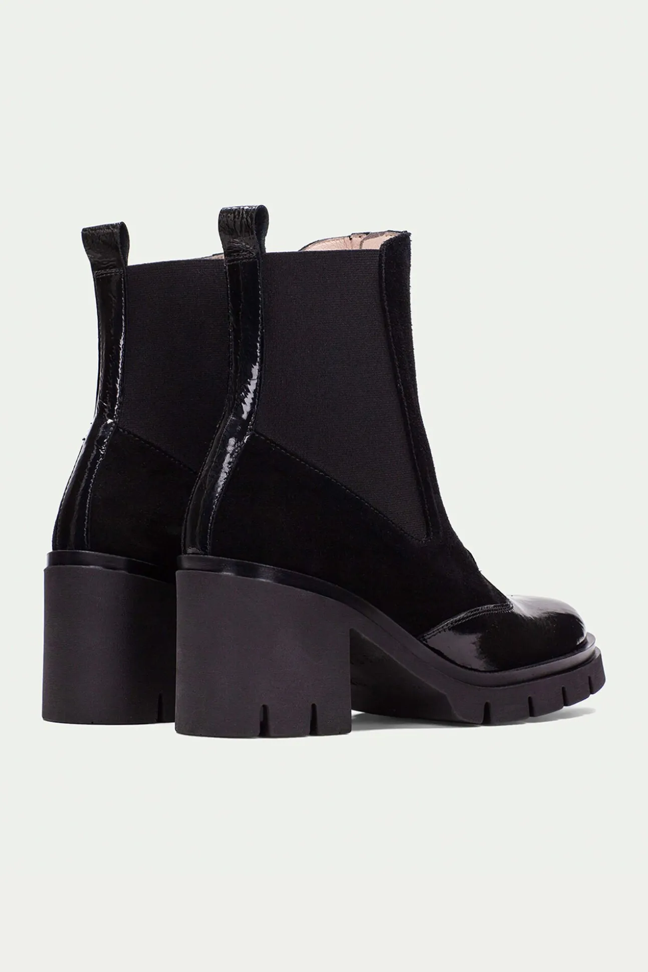 Botín cremallera central piso track ZURICH