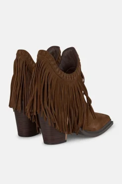 Botín flecos largos