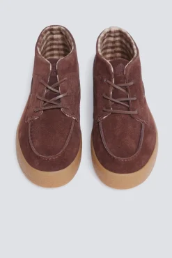 Botín naútico piel