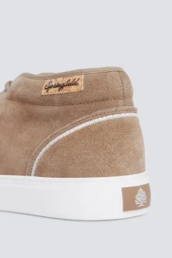 Botín piel casual serraje