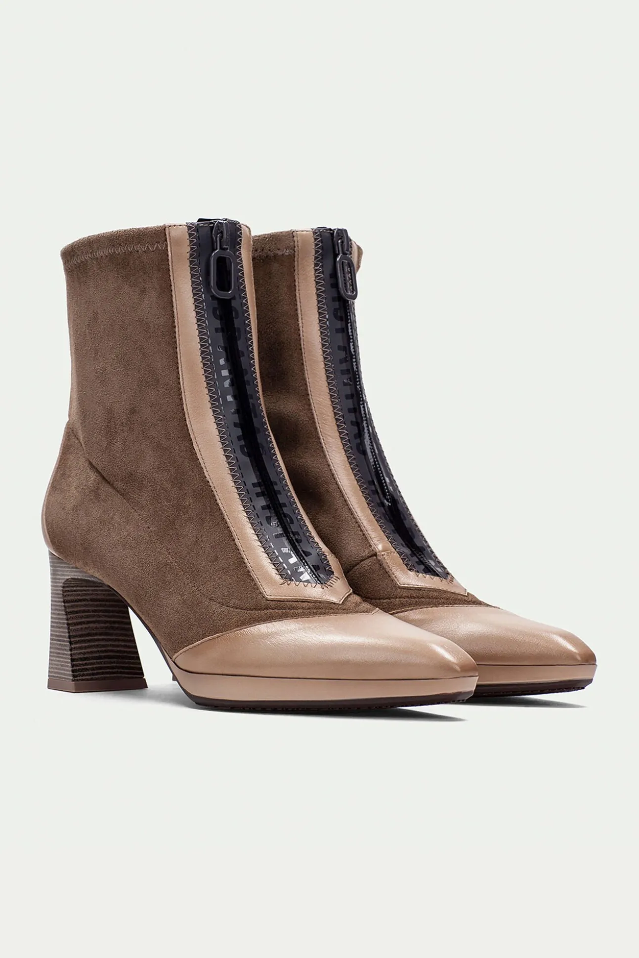 Botín punta fina con cremallera ATLANTA