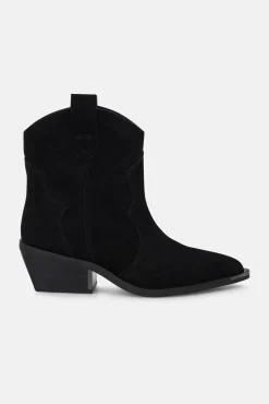 Botín tacón bajo cowboy