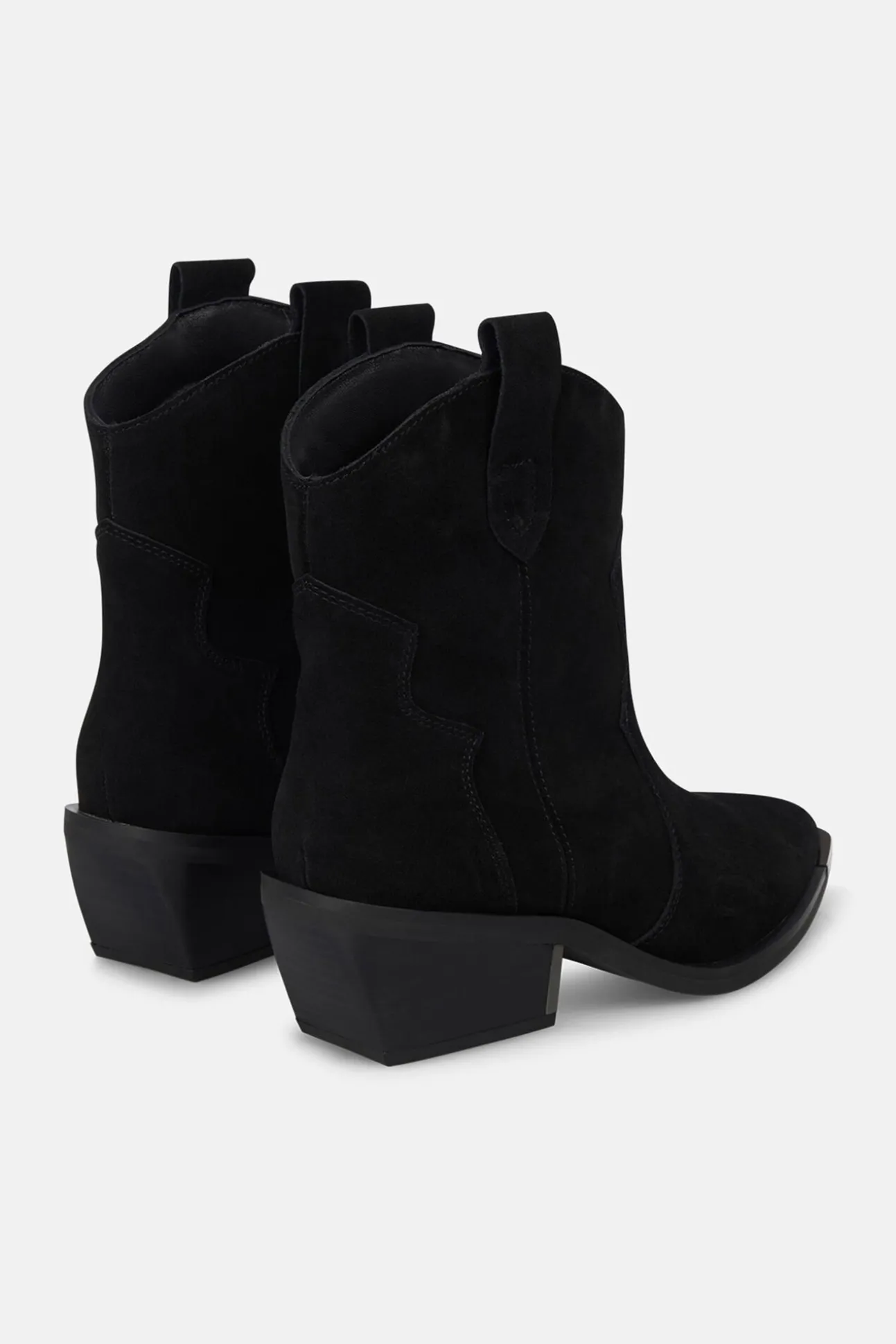 Botín tacón bajo cowboy