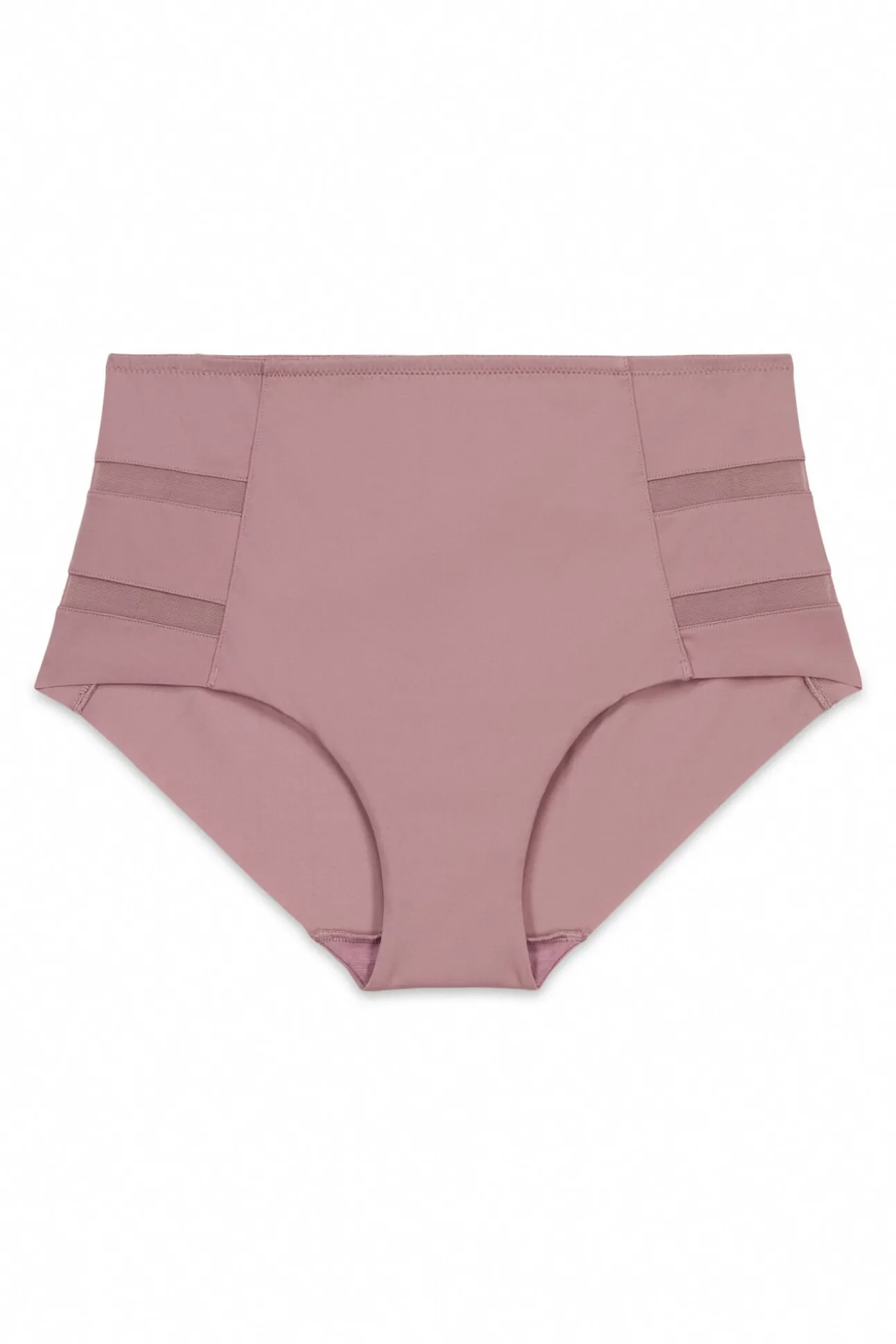 Braga alta clásica microfibra rosa